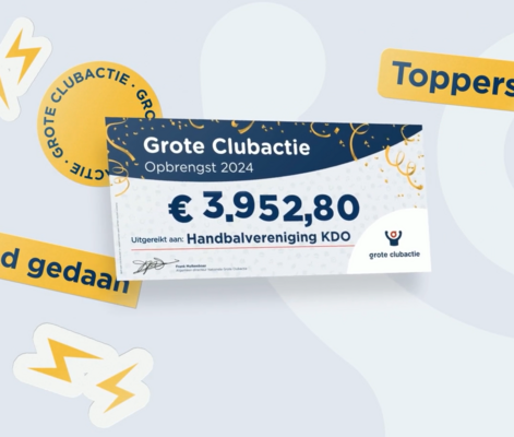 Vier het succes: geweldige opbrengst Grote Clubactie!